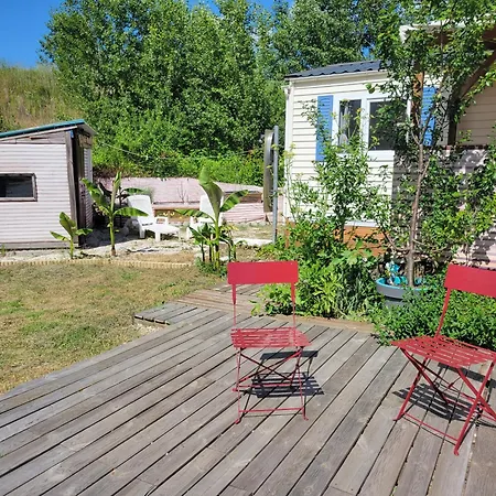 Mobil-home De Charme Campingplatz Anglefort